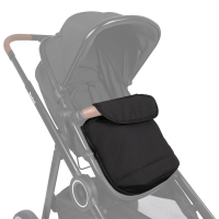Baninni Voetenzak Voor Luiz Duo Kinderwagen Zwart