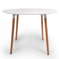 BAM-Meubel Esstisch Pixie Ø 100 cm Weiß