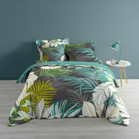 Housse de Couette Blue Jungle 240 cm x 220 cm