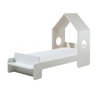 Dream Tree Lit Maisonnette 90 x 200 cm Haven Blanc