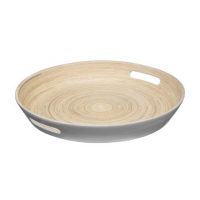 Eazy Living Plateau en Bambou Alex Ø 42 cm