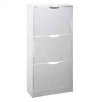 Eazy Living Armoire à Chaussures Arno Blanc