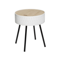 Eazy Living Bijzettafel Ø 38,5 cm George White