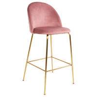 House Collection Barkruk Liva Gold Roze