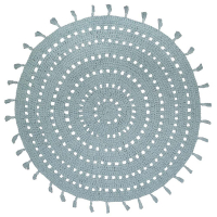 Nattiot Tapis Ø 120 cm Nila Vert Pâle