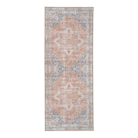 House Collection Tapijt Loper 80 x 200 cm Capri Oranje-Blauw