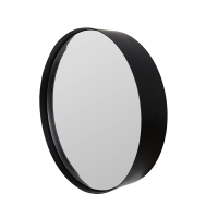 Nesthaus Miroir Mural Julie Ø 60 cm Noir