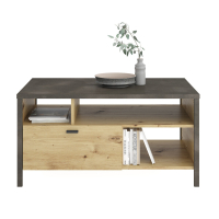 Ipari Couchtisch Antoine Braun - Holz