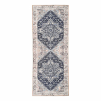 House Collection Teppich Läufer 80 x 200 cm Capri Blau