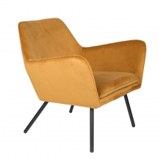 Nesthaus Velvet Fauteuil Ruben Goud