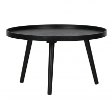Woood Table d'Appoint Mesa L - Noir - Ø 60 cm
