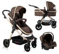 Baninni Poussette 3 en 1 Ayo Sugar Brown