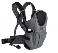Baninni Draagzak - Buikdrager Sacco Prestigio Melange 2-in-1 Grijs