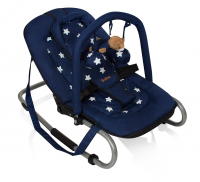 Baninni Babywippe Classic Blue Star