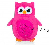 Baninni Veilleuse Projecteur Bébé Hibou Rose