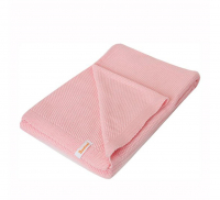 Baninni Couverture de Berceau Bébé Pipa Dot Rose - 75 cm x 100 cm