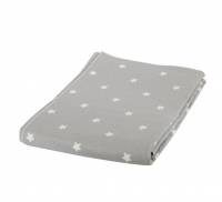 Baninni Couverture de Lit Bébé Stella Gris - 110 cm x 140 cm