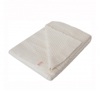 Baninni Couverture de Berceau Bébé Dodo Wave Beige - 75 cm x 100 cm