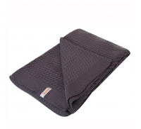 Baninni Couverture de Berceau Bébé Dodo Wave Gris - 75 cm x 100 cm