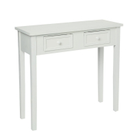 Eazy Living Table Console Claire Blanc