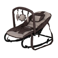 Little World Babywippe Starwing Beige - Braun