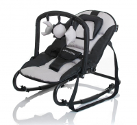 Little World Babywippe Stardust Black 'n Gray