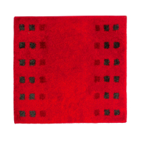 Casilin Badematte Brica 60 cm x 60 cm Red