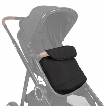 Baninni Fußsack für Luiz Duo Kinderwagen Schwarz
