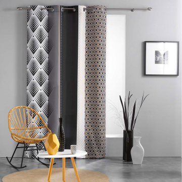 Vorhang mit Ösen 140 cm x 260 cm Lima Myriad