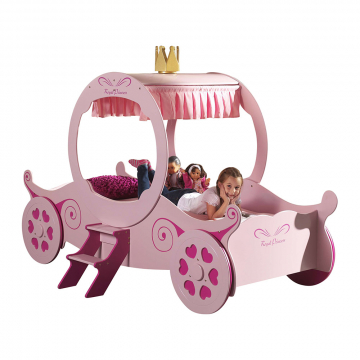 Dream Tree Lit de Voiture 90 x 200 cm Coche Princesse