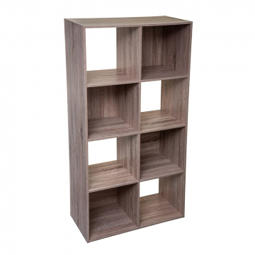 Eazy Living Boekenkast Vakkenkast 8 Vakken Clemence Hout