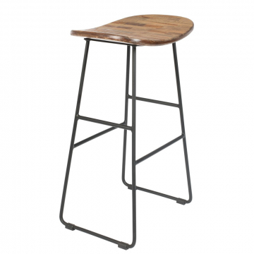 Nesthaus Tabouret de Bar Robbe Bois