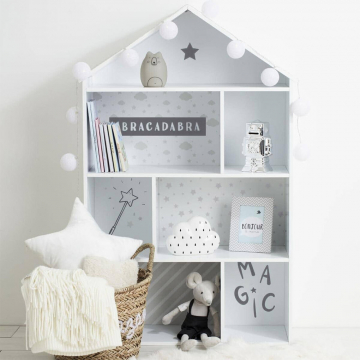 Eazy Living Boekenkast Chantalle Grijs