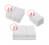 De Witte Lietaer Stéphanie Ensemble De Linge De Bain - Serviettes De Bain 8 Pcs White