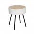 Eazy Living Table d'Appoint Ø 38,5 cm George White