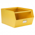 Kidsdepot Boîte de Rangement en Métal Jaune Original