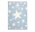 Livone Tapis Happy Rugs Stars Bleu - Blanc 160 cm x 230 cm