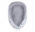 Lulando Babynest Multifunctioneel Gray Clouds Dots Gray
