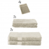 Milton & Oldbrook Ensemble De Linge De Bain - Serviettes De Bain 8 Pcs Edmont Light Gray