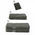 Milton & Oldbrook Ensemble De Linge De Bain - Serviettes De Bain 8 Pcs Edmont Gray