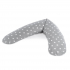 Theraline Coussin d'Allaitement Comfort Big Stars Grey