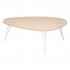 Eazy Living Table Basse Roma 112 x 80 cm Blanc