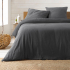 Bettdeckenbezug Uni Grey 240 cm x 220 cm