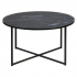 Smuk Table Basse Ø 80 cm Saga Marbre Noir