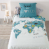 Eazy Living Bettdeckenbezug World 140 cm x 200 cm