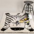 Living Teppich 80 cm x 150 cm Zebra