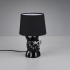 Shadora Lampe de Table Akemi Noir