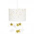 Eazy Living Lampe à Suspension Ø 30 cm Étoiles Blanc
