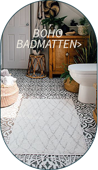 Boho badmatten