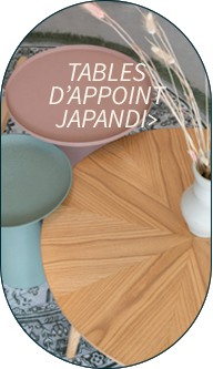 Tables d'appoint Japandi